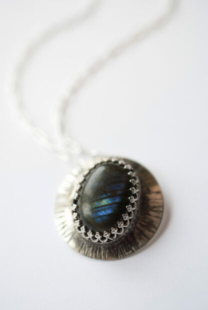 Labradorite Deep Forest pendant - Image 10