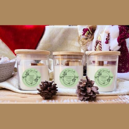 Chai Latte Scented Coconut Soy Wax Candle