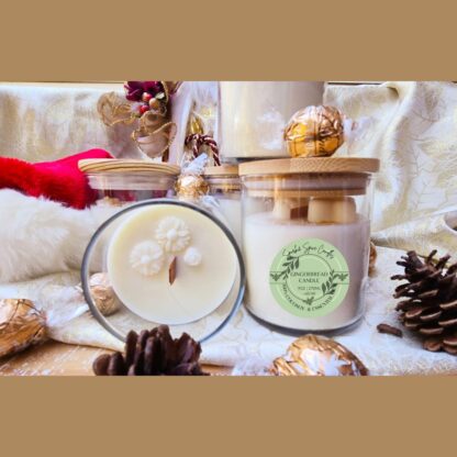 Candy Cane Scented Coconut Soy Wax Candle - Image 6