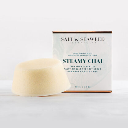 STEAMY CHAI SEA SALT SCRUB BAR