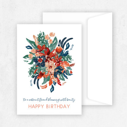 Blooming Beauty - Birthday Greeting Card