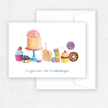 Celebrate You - Birthday Greeting Card