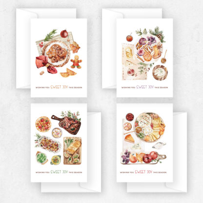 Feast Set - Christmas Greeting Cards