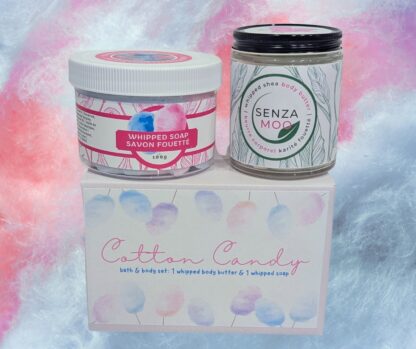 cotton candy bath and body set